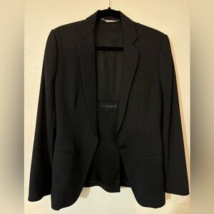 Dolce and Gabbana Black single breasted blazer